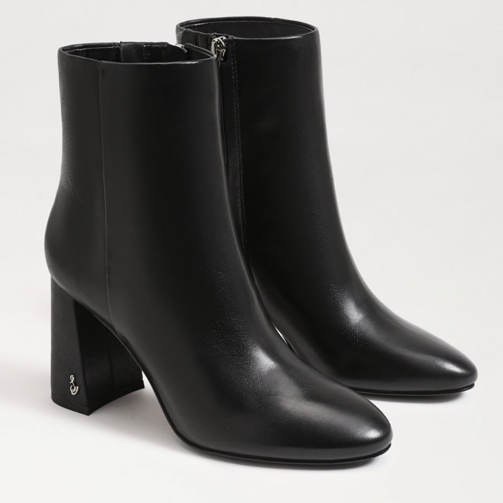 Sam Elderman Block heel Boots size 9